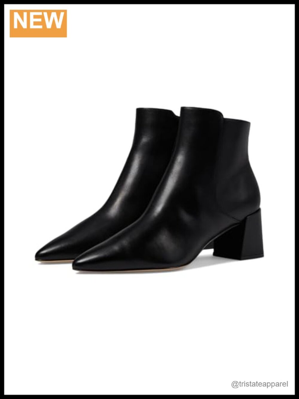 Cole Haan Women's Catlyn Block Ankle Bootie with Inside Zipper